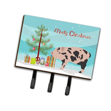 Carolines Treasures Mini Miniature Pig Christmas Leash or Key Holder BB9302TH68
